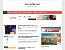 Tablet Screenshot of kombor.com